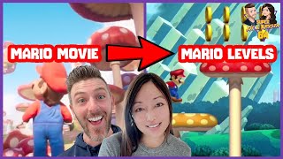 We Made Mario Maker Levels Inspired by the Mario Movie Trailer - Super Kit &amp; Krysta 64