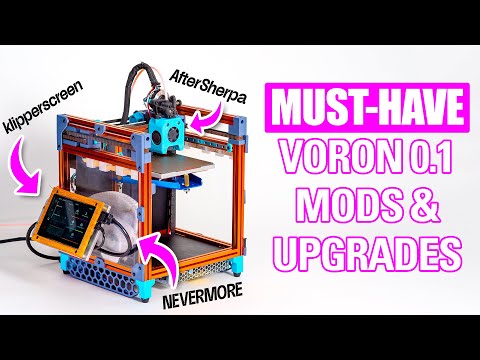 MUST-HAVE Voron 0.1 Mods and Upgrades
