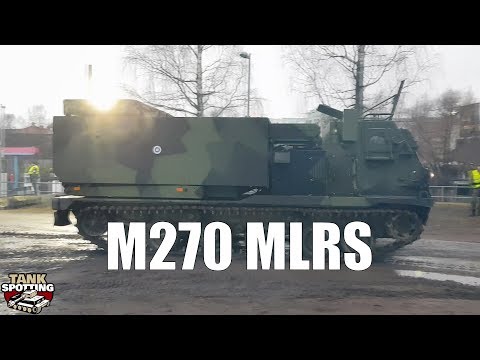 M270 MLRS Rocket Artillery - Raskas raketinheitin 298 RSRAKH