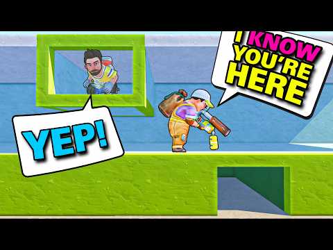 DECEIVING My Friend in TINY Hide And Seek! (Scrap Mechanic Multiplayer Someday)