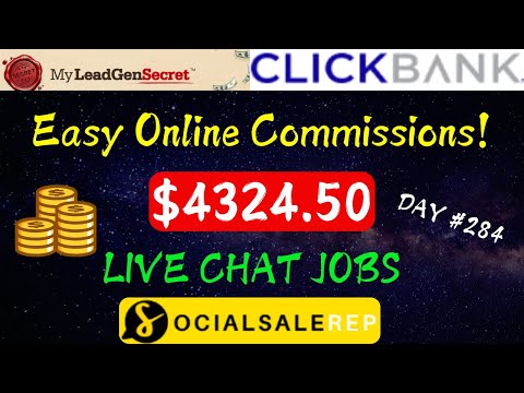 My Lead Gen Secret Clickbank Case Study - SocialSaleRep Day 284