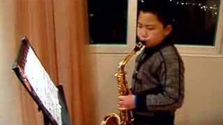 ten-year-old saxphonist
