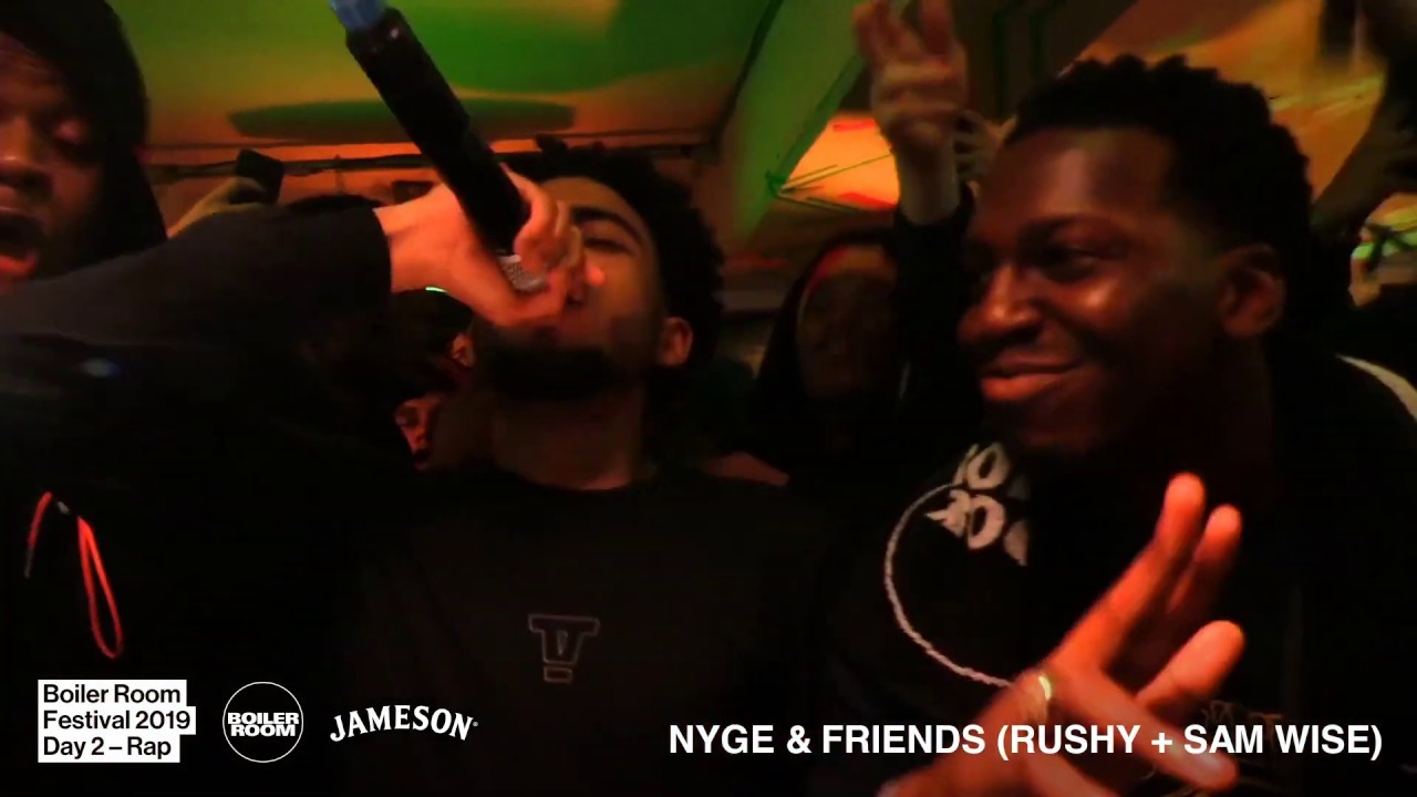 Nyge - Nyge & friends (Rushy + Sam Wise) | Boiler Room Festival | Day 2: Rap