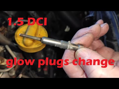 1.5 DCI glow plugs change 🔧🛠⚠