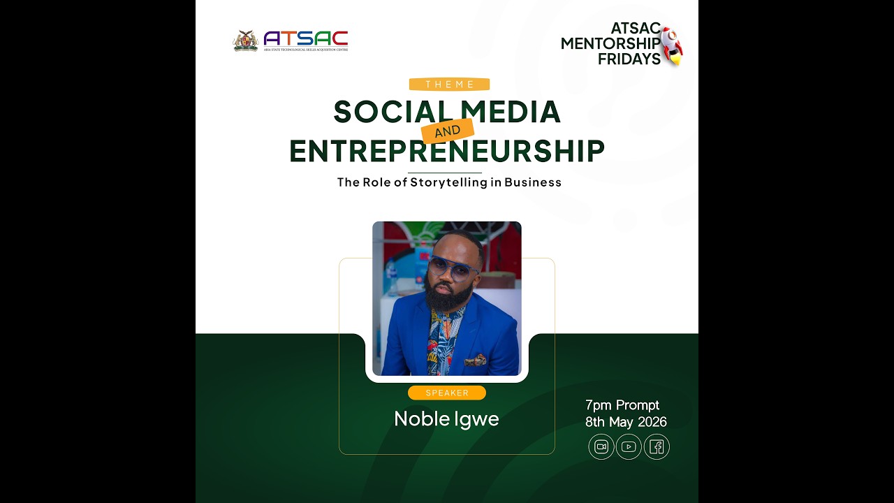 Mentorship Friday with Noble Igwe