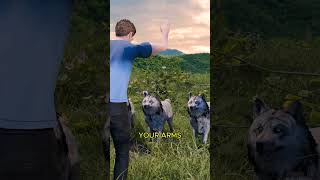 How To Survive A Wolf Attack #shorts