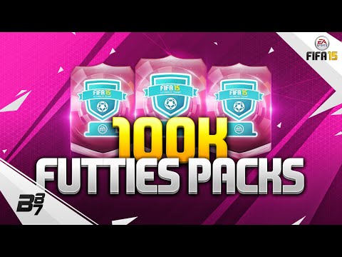 10x 100K PACKS! INSANE FUTTIES PACK OPENING!| FIFA 15