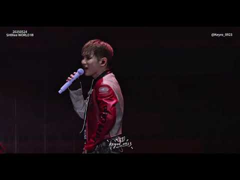 4K | 250524 SHINee WORLD Ⅶ | Hard🔥| KEY Focus