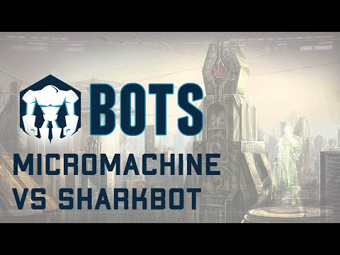 Starcraft 2 Bots! - MicroMachine vs sharkbot