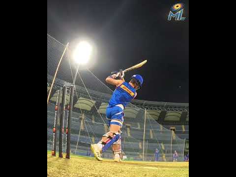 Dewald Brevis in action | Mumbai Indians