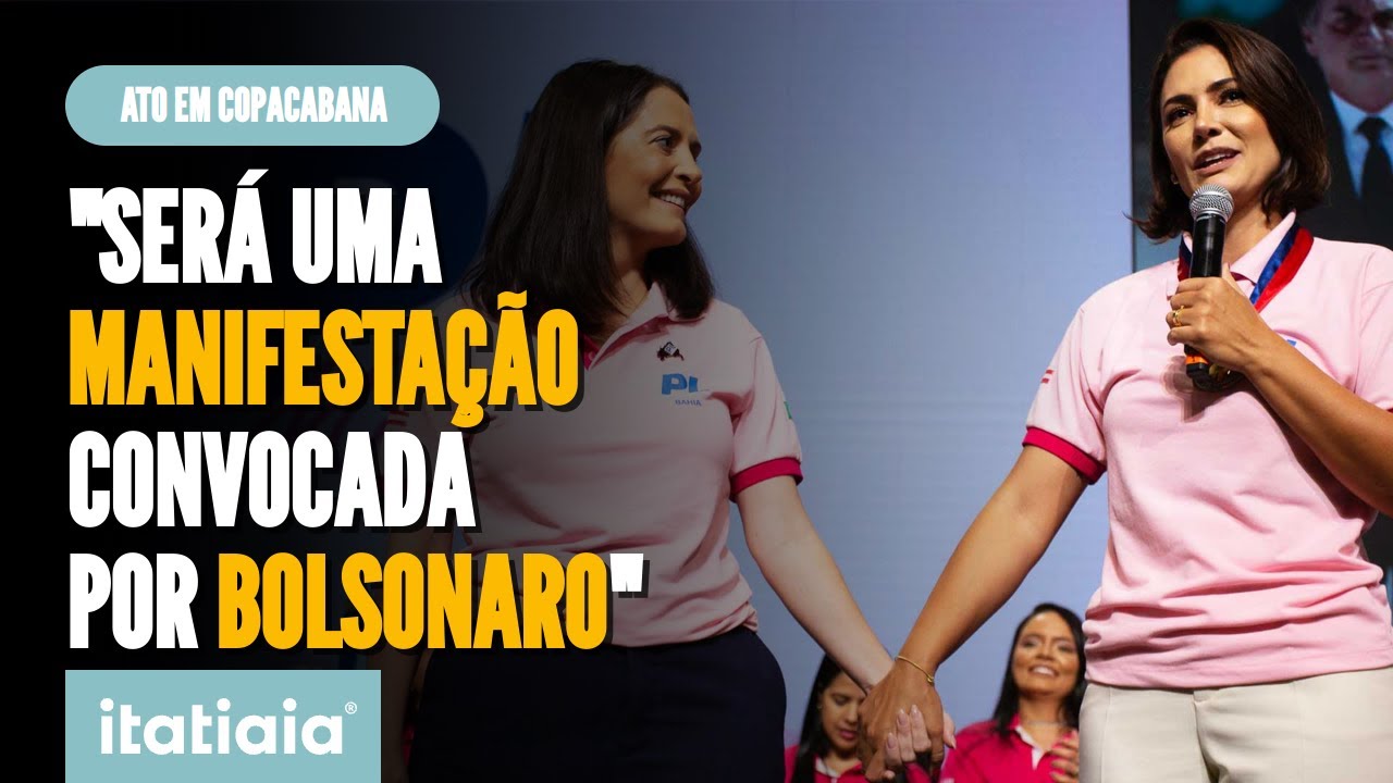 PARLAMENTARES DE DIREITA FAZEM CHAMADO PARA ATO DE BOLSONARO NO RIO DE JANEIRO