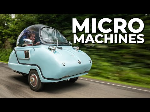 The smallest two-seater car in the world | Peel Trident