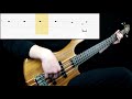 Rage Against The Machine - Maggie's Farm (Bass Cover) (Play Along Tabs In Video)