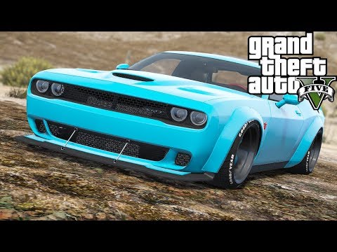GTA 5: LSPDFR Chase Me #3 - 2018 Dodge Challenger Demon