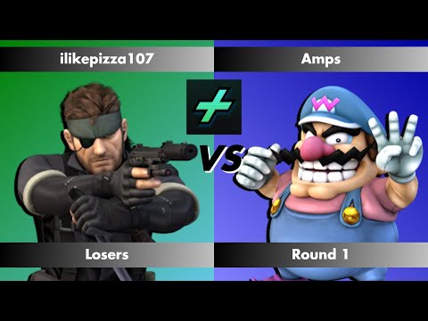 ilikepizza107 (Snake) vs Amps (Wario) - P+ Dojo 3 - Losers Round 1 - Game 1
