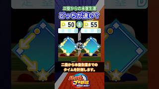 【パワプロ】走力50走塁Cvs走力55走塁D 本塁生還タイムバトル〈二塁から〉 #Shorts #パワプロ #パワプロタイムバトル