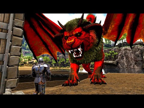 A GIANT MANTICORE threatens our base! 😥 FINALLY an APEX EGG 😍 | ARK OVERHAUL X #8