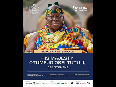 Live: Asantehene attends the Prestigious 16th GUBA Awards Ceremony in Barbados.