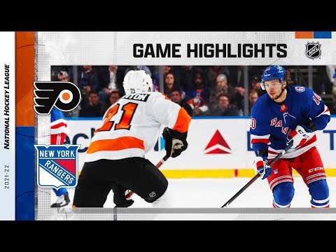 Flyers @ Rangers 12/1/21 | NHL Highlights