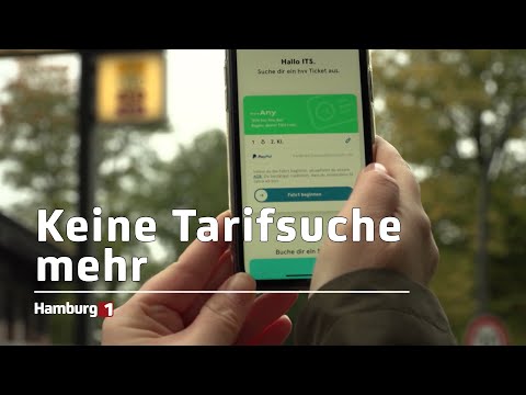 Intelligente Ticketfunktion hvv Any jetzt als App