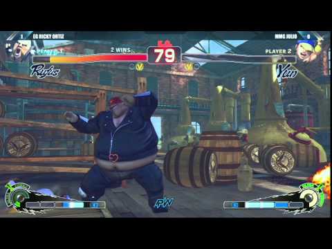USF4: EG Ricky Ortiz vs MMG Julio - PH Fight Club League - Round 1