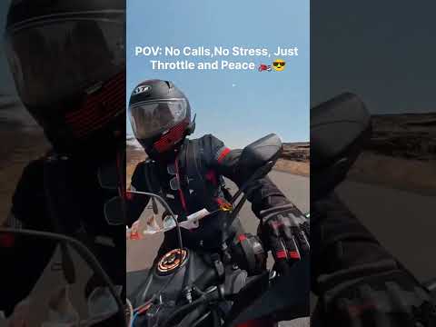 POV:Job ka stress ho ya life ka mess, ride fixes everything #fyp soloride #bikelife #rider