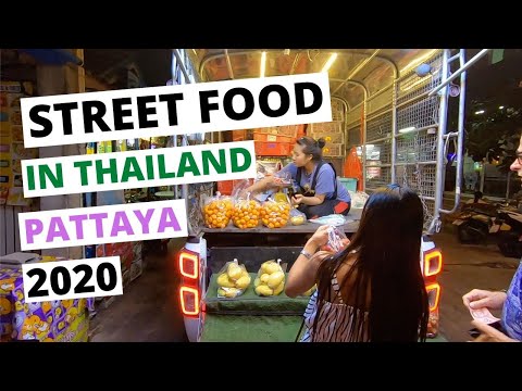 STREET FOOD THAILAND Jomtien Soi 7 Pattaya 2020