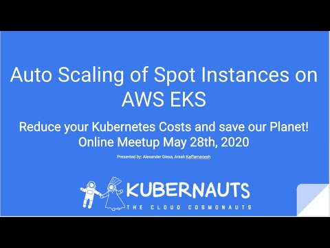 Auto Scaling of Spot Instances on AWS EKS
