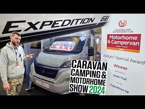 Auto-Trail Expedition 68 review & PCP scheme | Caravan Camping Motorhome Show 2024 | NEC | #vanlife