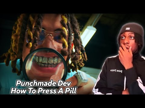 Romani Reacts To Punchmade Dev - How To Press A Pill (Official Music Video)