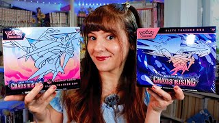 Which is better? Pokemon Center ETB or regular ETB? Chaos Rising ETB opening
