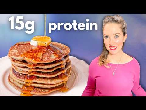 VEGAN Protein Pancakes! ๐ฅ (High Protein Vegan and Gluten Free)