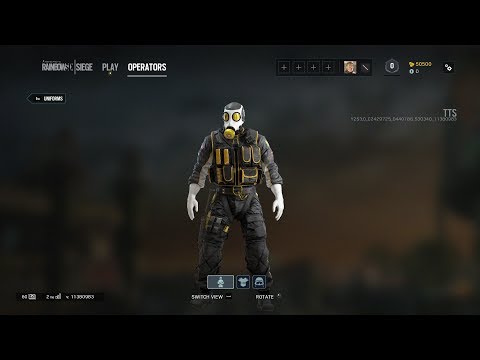 New Pro League Gold Set Glaz Hibana Valkyrie Smoke - Rainbow Six Siege