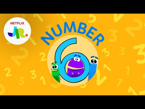 #6 Number Six 6️⃣ StoryBots: Counting for Kids | Netflix Jr
