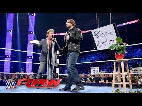 Jericho's "The Highlight Reel" gets cancelled & replaced by "The Ambrose Asylum": Raw, Apr. 11, 2016
