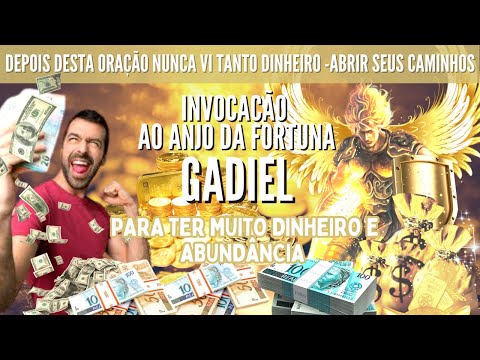 (Invocação) Anjo Gadiel vai abrir seus caminhos para ter abundancia financeira e dinheiro urgente