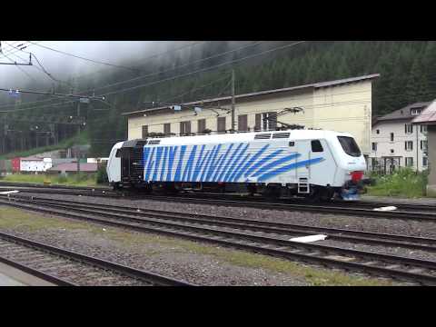 EU43 RTC IN MANOVRA AL BRENNERO. MART. 3 - 7 - 2018