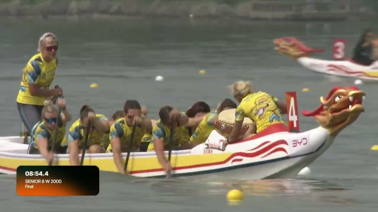 China win 8-seater women's 2000m final / 2026 Dragon Boat World Championships Hangzhou China