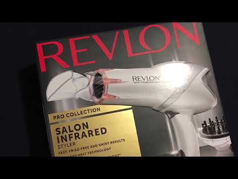 Revlon hair dryer diffuser Unboxing and Review *VOICE...