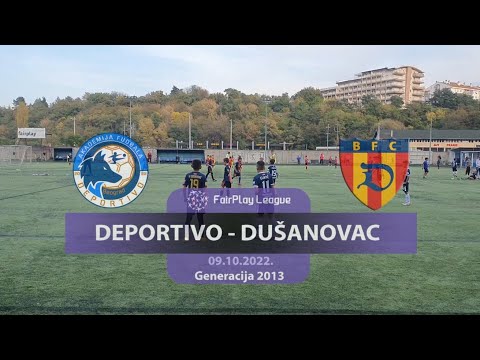 AF Deportivo⑬ - BFC Dušanovac⑬ 6:1 ✦ 09.10.2022.