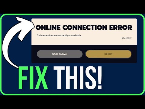 ARC RAIDERS ONLINE CONNECTION ERROR [FIXED]