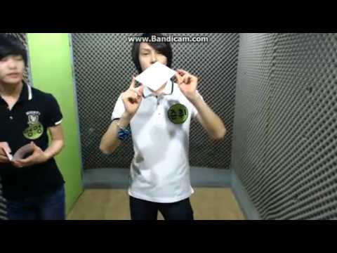 130508 SEVENTEEN TV Mingming & Junhui reading letter CUT