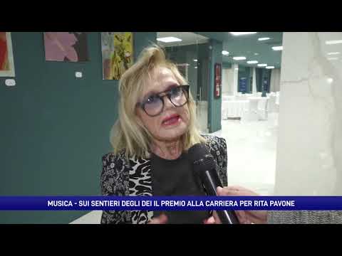 "Sui sentieri degli dei" il premio alla carriera a Rita Pavone