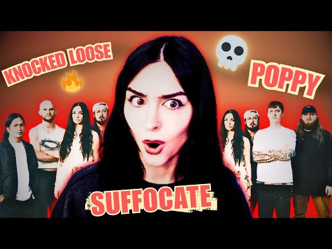 The HEAVIEST Collab I’ve Heard!? Knocked Loose x Poppy | Suffocate 💀🔥