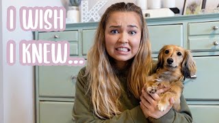 What I Wish I Knew Before Getting A Puppy