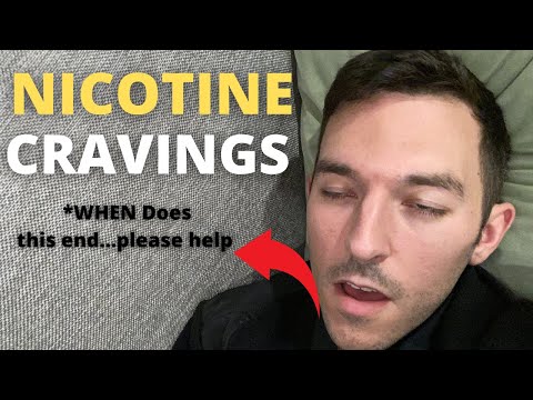 END NICOTINE CRAVINGS (managing nicotine withdrawal quitting vaping without nicotine replacement)