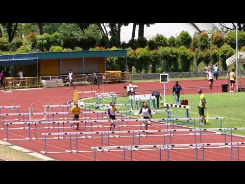 80m Hurdles Girls U15 0.762m #2 - 2012 SAA T&F Series 2