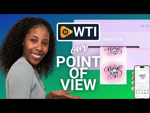 MUNBYN Bluetooth Thermal Label Printer - WTI product video review