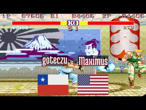 FT5 @sf2hf: goteczu (CL) vs Maximus (US) [Street Fighter II Hyper Fighting Fightcade] Mar 20