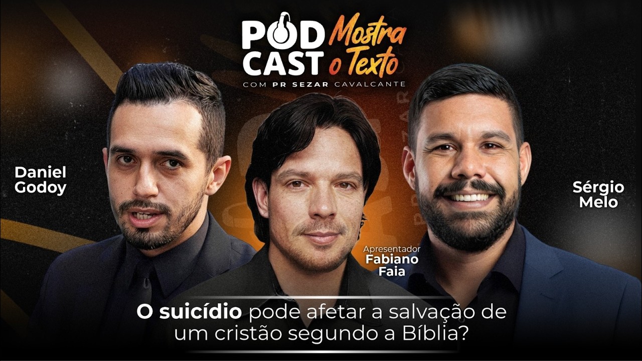 "REPRISE" - O SUIC!DI0 PODE AFETAR A SALVAÇÃO DE UM CRISTÃO? PR. GODOY, PROF. MELO E PR. FAIA